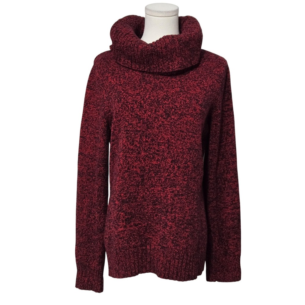Lauren Jeans Co. Ralph‎ Lauren Sweater Womens XL Red Cowl Neck Pullover